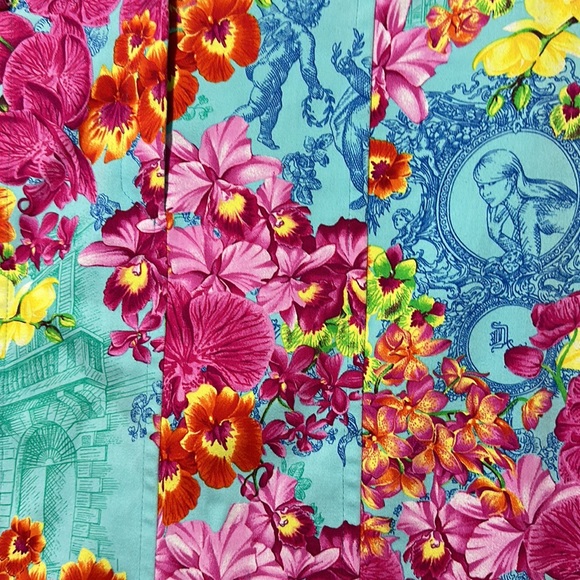 Versace printed pencil skirt SZ 42 US 6 - Picture 3 of 6